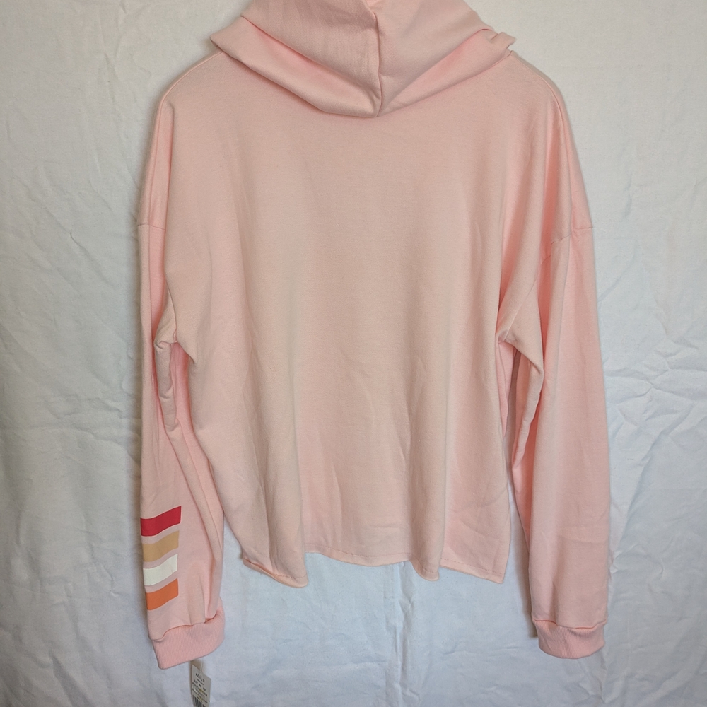 Kohl's Women's Pink Coca Cola Hoodie Sweater - Picture 5 of 5